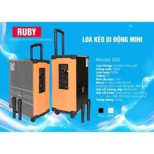 Loa kéo di động Ruby R32