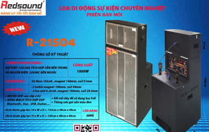 Loa kéo di động Temeisheng 215-04