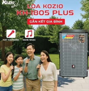 Loa kéo gỗ di động 5 tấc KGF KH-1805 (550W)
