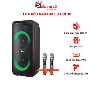 Loa kéo Karaoke iCore i8