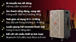 Loa kéo karaoke Mobell MK-7080