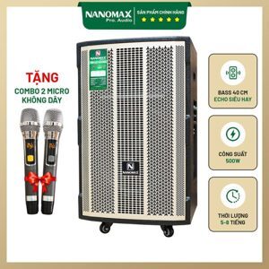 Loa kéo karaoke Nanomax S-15d1