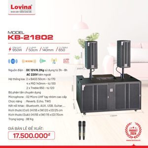 Loa Kéo Lovina KB-21802