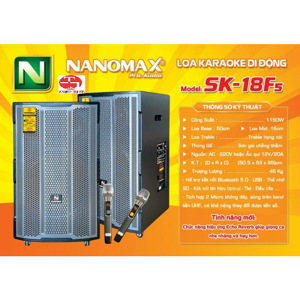 Loa kéo Nanomax SK-18F5