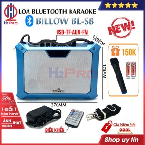 Loa kéo tay Bluetooth Billow BL-S8