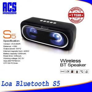 Loa Kisonli Bluetooth S5