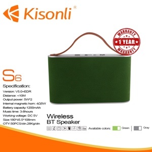 Loa Kisonli Bluetooth S6