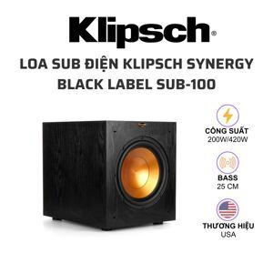 Loa Klipsch Synergy Black Label Sub-100