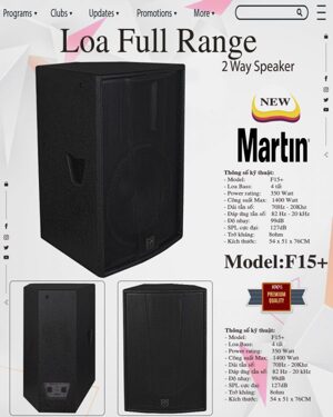 Loa Martin F15+