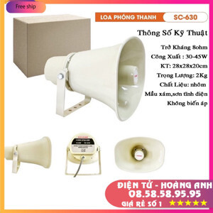 Loa nén phản xạ vành chữ nhật TOA SC-630M