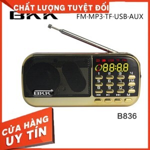 Loa nghe nhạc USB, thẻ nhớ BKK 836