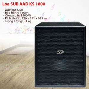 Loa Sub AAD KS-1800