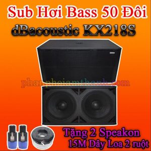 Loa sub đôi dBacoustic KX218S