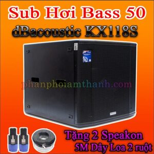 Loa sub đơn dBacoustic KX118S