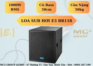 Loa sub E3 BR 118