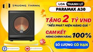 Loa Sub Paramax SUB-A30
