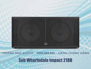 Loa sub Wharfedale Impact 218B