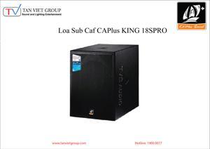 Loa Subwoofer CAF King 18S Pro+