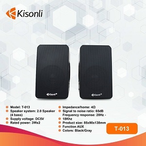 Loa vi tính 2.0 Kisonli T-013