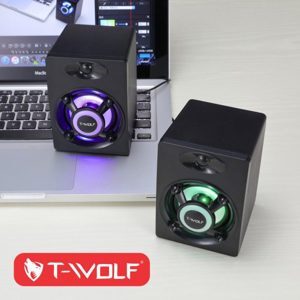 Loa vi tính 2.0 T-WOLF S1 LED