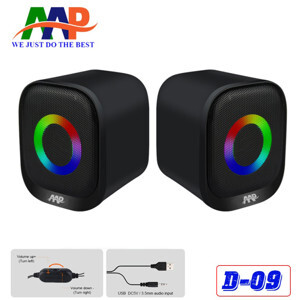 Loa vi tính AAP D09 LED