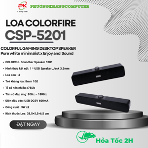 Loa vi tính Colorful Soundbar CSP-5201