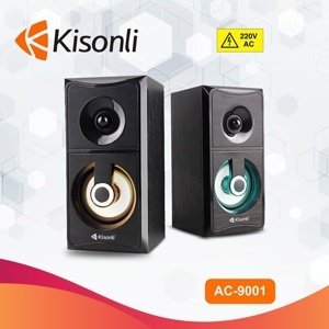 Loa vi tính vỏ gỗ Kisonli AC-9001