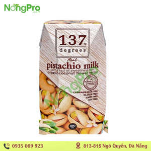 Lốc 3 hộp sữa hạt dẻ nguyên chất 137 Degrees 180ml