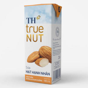 Lốc 4 hộp sữa hạt Hạnh nhân TH True NUT (180ml)