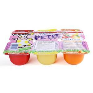 Lốc 6 hộp phô mai vị trái cây Kids Mix Le Petit Plaisir 50g x 6 hũ