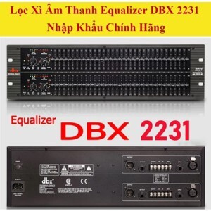 Lọc âm Equalizer DBX 2231