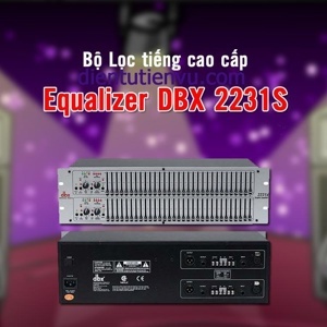 Lọc xì am Equalizer DBX 2231S