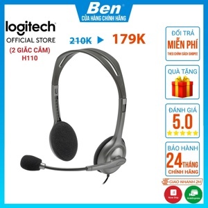 Tai nghe Logitech H110 ( có míc)