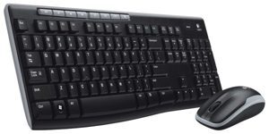 Bộ bàn phím và chuột không dây Logitech MK260