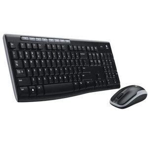 Bộ bàn phím và chuột không dây Logitech MK260