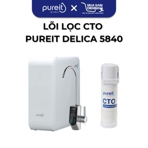 Lõi lọc CTO Pureit Delica UR5440 âm tủ bếp (DIY)