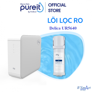 Lõi lọc RO Pureit Delica UR5640 âm tủ bếp (DIY)