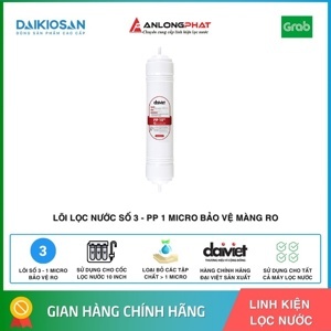 Lõi lọc số 3 Midea PP-10-1 micron