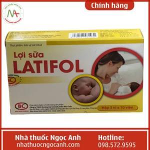 Lợi sữa Latifol cho mẹ đang cho con bú