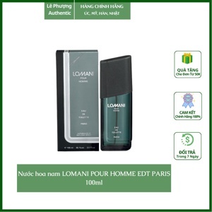 Nước hoa nam Lomani Pour Homme Eau de Toilette 100ml