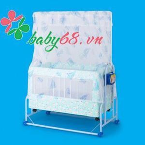 Nôi rung tự động 2 tầng đa năng Long Hưng GD32 (GD-32)