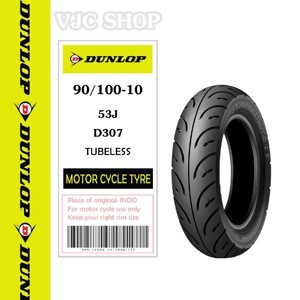 Lốp Dunlop D307 90/100 - 10 53J TL