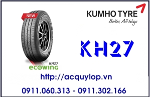 Lốp Kumho 225/60R16 KH27