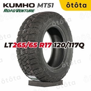 Lốp Kumho 265/65R17 MT51