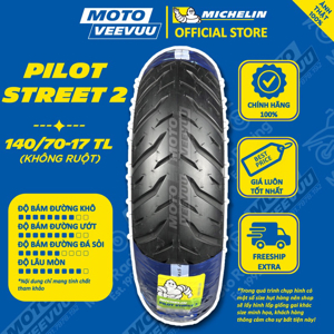 Lốp Michelin 140/70-17 Pilot Street 2