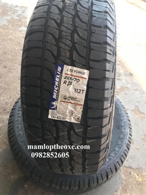 Lốp Michelin 255/70R15 LTX FORCE