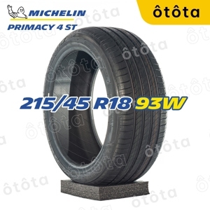 Lốp ô tô Michelin 215/45R18 93W PRIMACY 4