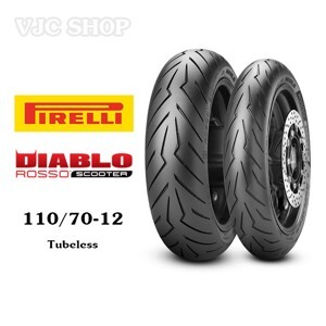 Lốp Pirelli diablo rosso scooter 110/70-12 tl