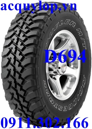 Lốp vỏ xe ô tô Bridgestone 245/75R16 6PR D694 Nhật