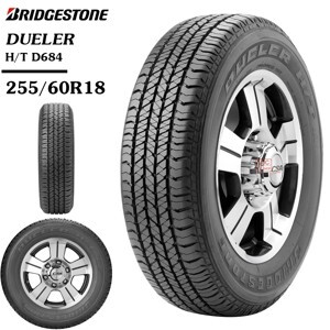 Lốp vỏ xe ô tô Bridgestone 255/60R18 D684 Thái Lan